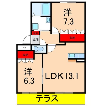 ルーエンハイムの物件間取画像